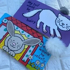 Jellycat | Other | Jellycat If I Were A Bunny Kitty Board Baby Book Lot ...